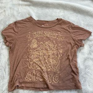“Believe In Magic” Crop Top